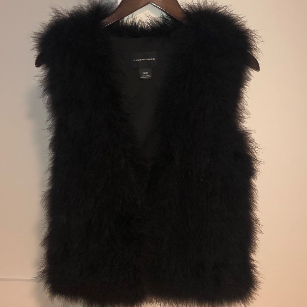 Club Monaco Feather Vest